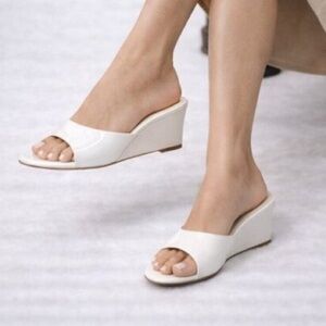 Reformation Josefina Wedge Sandals